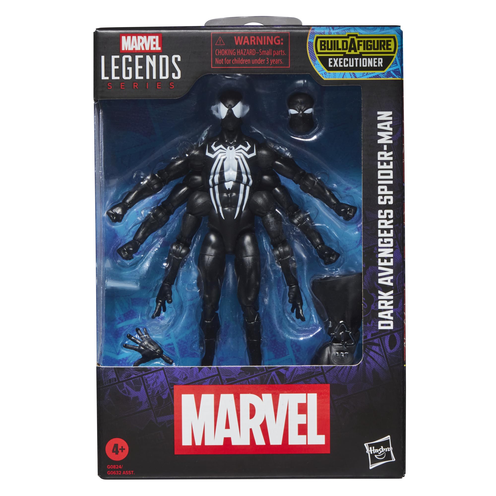 マーベルレジェンド　ダークアベンジャーズ スパイダーマン Amazon.com: Marvel Legends Series Dark Avengers Spider-Man